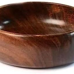 Wooden Dessert Bowl 6INCH BOWL Disposable-image-44