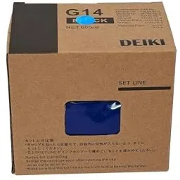 DEIKI G 14 Ink for use in DUPLO Duplicator DPG 225 Blue Ink Bottle-image-8