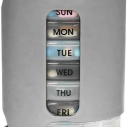 Sanday Pills Box for Medicine for Storage Pills Organizer 7 Day Pills Medicine Storage Pill Box-19