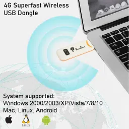 PunnkFunnk T708 4G LTE Wireless USB Dongle Stick with All SIM Network Support 7.2 Mbps Data Card ,Calls not Supported image 4