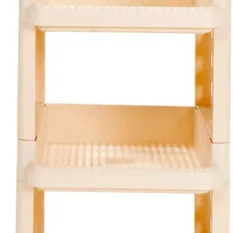 4-Tier Multipurpose Storage Shelf Rack with Wheels | Storage Organizer Cart Plastic Kitchen Trolley-image-52