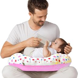 baby boy and baby girl Breastfeeding Pillow-image-42