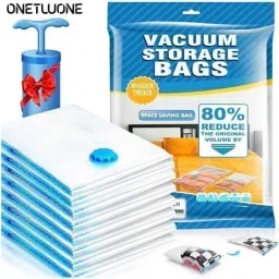 Vacuum Storage Bags With Pump Space Saver for packing clothes Travel Storage Vacuum Bags-picture-42