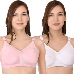 Pack of 2 Women Full Coverage Non Padded Bra-image-86