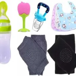 KNEE AND ELBOW PROTECTOR Teether and Feeder- SILICONE-32