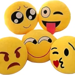 PACK OF 5 smiley pillow Microfibre Smiley Cushion Pack of 5-19