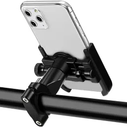 Like Star Aluminum 360°Rotatable Bike Phone Holder, Shockproof Bicycle Motorcycle for Maps Mobile Holder-12