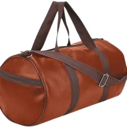 20 L Gym Duffel Bag - Tan Rex Multipurpose Gym/Sport Bag with Front Pocket (Brown, Kit Bag) - Multicolor-image-49