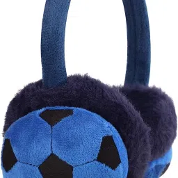 BLUE Football Design Soft Cushion Padded Ear Muff-image-34