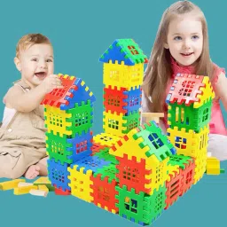 Hot Sale Happy House Building Blocks Learning/Educational Puzzle Kids Gift Toy-image-47