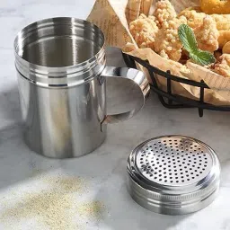 Dredger with Handle|Salt & Pepper Shaker with Handle, Pack of 6 Sugar Sprinkler Shaker 350 gm-image-43