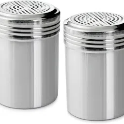 Stainless Steel Dredges Peper Salt Shakers Without Handle Sugar Sprinkler Shaker 125 gm-4