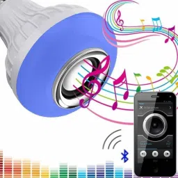 spark world Smart LED Music Light Bulb with Bluetooth 1002 Smart Bulb-65