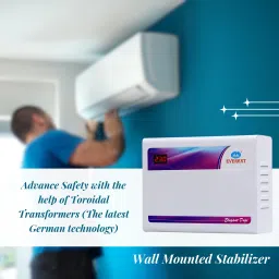 everest 4 KVA Elegant Digital Voltage Stabilizer Used Upto 1.5 Ton AC Power Input Voltage Stabilizer image 4