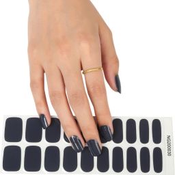 feelhigh 20PCS Semi Cured Gel Nail Polish Strips, Adhesive Full Wrap Gel Nail Art Sticker-image-49