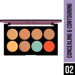 Concealing & Contouring | 8 Shades Palette Colour Corrects with High Coverage Concealer-image-13