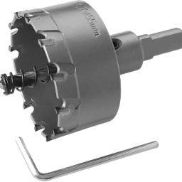55mm Carbide Hole Cutter, TCT Hole Saws for 2mm Stainless Steel Metal Sheet-22