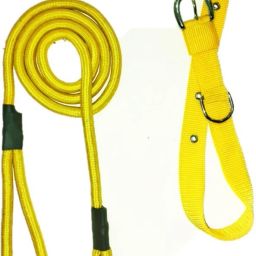 JAPIN Dog Neck Collar Belts and Rope Set Waterproof for Medium Dogs Dog & Cat Collar & Leash-image-90