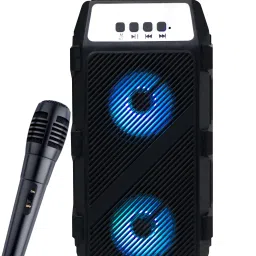 bogx Best Buy High Bass 3D sound LED colour changing lights new arrival thunder sound 6 W Bluetooth Laptop/Desktop Speaker-image-1