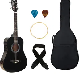 blueberry ,VIP-380, 38Inch Acoustic Guitar Basswood Tech Wood Right Hand Orientation-picture-45