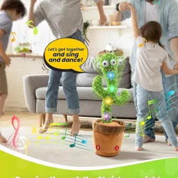 Dancing Talking Cactus Plush Toy, Wriggle, Singing, Repeats What You Say-898-image-73