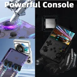 PICSTAR ninja R36S Retro 64GB preloaded Video Game Console 64 GB with multiple games image 2