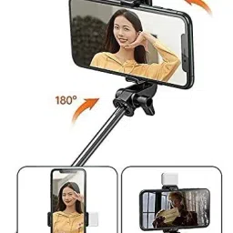 HIFY r1s -Newest Extendable Selfie Stick with Detachable Bluetooth Wireless Remote Phone Holder Compatible with All Smartphones Bluetooth Selfie Stick |selfies stick with bluetooth and led light |tripod with led stick |led monopod with led light Tripod, Monopod image 5
