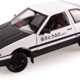 1/32 Toyota Trueno AE86 Initial D Model Car, Zinc Alloy Pull Back Toy Car-picture-20
