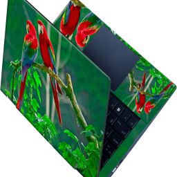 SCOTLON _All Panel_Red parrots_ Vinyl Laptop Skin Compatible for 15.5 inch-image-98