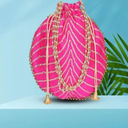 Girls Pink Potli-image-66