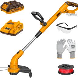 20V Cordless Grass Trimmer with Battery and Charger, Telescoping Shaft, 8200rpm Cordless Grass Trimmer-image-54