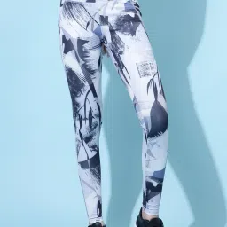 Printed Women Multicolor Tights-image-24