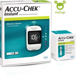 accu-chek Instant (with Bluetooth) Glucometer image 2