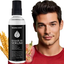 Hair Serum, Smooth Hair, Attractive Shine, Nourish Hair, Improve Texture, 100ml-3