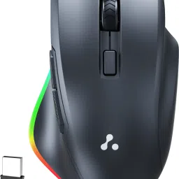 Ambrane SliQ Glow+ Wireless Right Handed Optical Mouse with Bluetooth-22