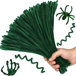 Green 12inch Pipe Cleaner Pink 100pcs for Hobby Craft, Scrapbooking, DIY-13