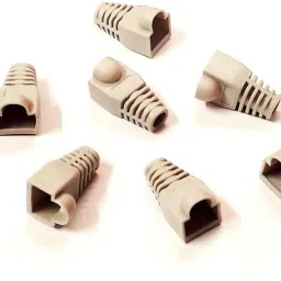 ERHIndia (Pack of 10) RJ45 8P8C Connector Cover Soft Plastic Cable Plug Lan Adapter-15