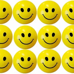 Smiley Face Squeeze Balls for Stress Relief and Playing, Pack of 12 Pcs.- 30 cm-13