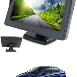4.3 inch Dashboard Standing LCD TFT Monitor Display for Car Dashboard-270 Black LCD-image-66