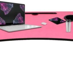MATT BLACK Wood Portable Laptop Table-image-5