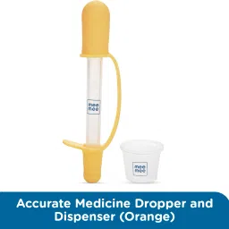 Accurate Medicine Dropper and Dispenser(Orange)- Plastic-17