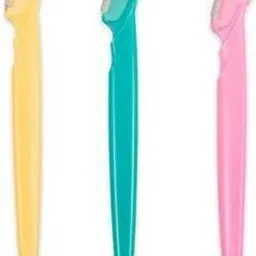 Women Eyebrow Razor Facial Hair Remover Eyebrow Trimmer Eye Brow Shaver Makeup Knife Face Care Hair Removal (Pack of 3), Men & Women-18