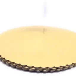 Round Cake Base Gold Paper Cake Server-16