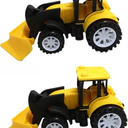 Medium size friction powered plastic road leveller toy for kids-13