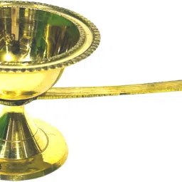Kapoor dani kapoor burner brass for home, office, puja Brass Incense Holder-image-25
