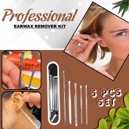 5Pcs Ear Pick with a Storage Box Earwax Removal Kit | Ear Cleansing Tool Set-image-87