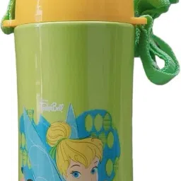 Steel kids Zee outer plastic Bottle Insulated Stainless Steel Inner,GREEN 470 ml Water Bottle-image-42