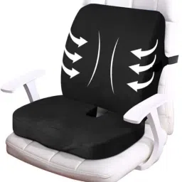 Backrest&Coccyx Seat Cushion Medical Lumbar Support for CarSeatOfficeChair-Combo Back / Lumbar Support-21