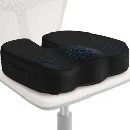 Coccyx Seat Cushion for Office Chair Memory Foam Sciatica, Tailbone Pain Relief Back / Lumbar Support-image-57