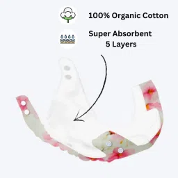 kidoooz Kids Cloth Diaper With Insert pads pack of 1 image 4